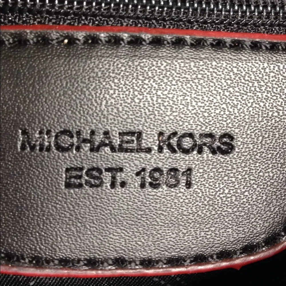 NWOT‎ Michael Kors black cloth purse
